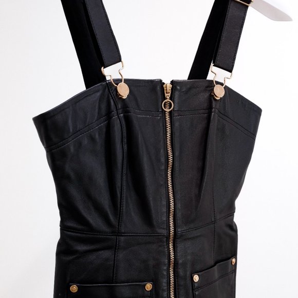 Alice McCall Cherry on Baby Leather Mini Dress - Picture 4 of 14